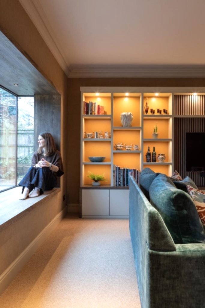 Stylish residential interior featuring elegant furnishings, modern décor, and a beautifully designed living space