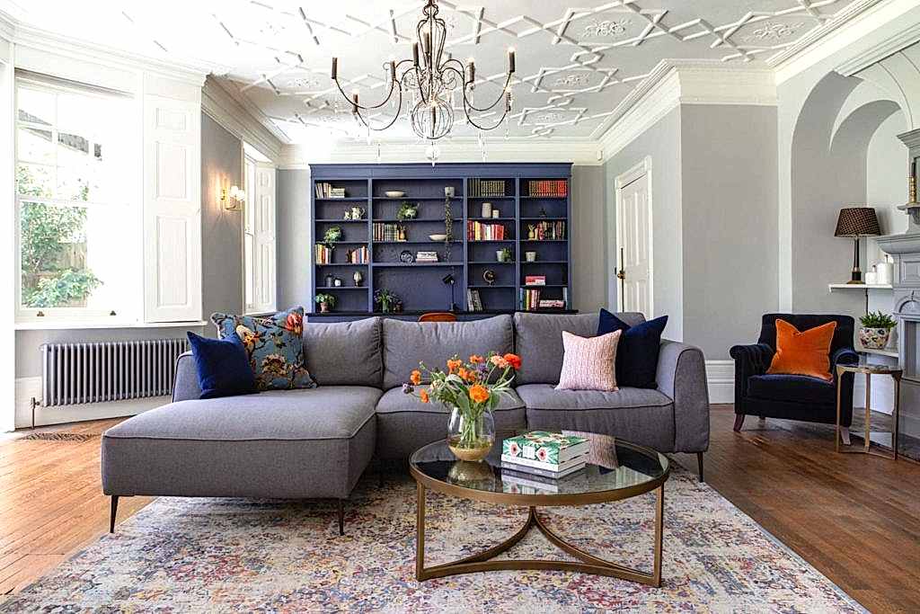 Before & After- A living room in Worplesdon elevated